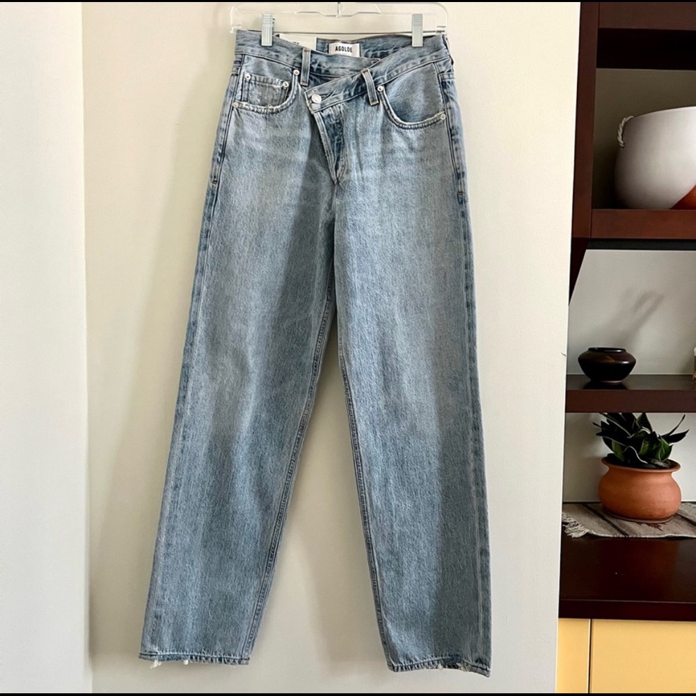AGOLDE Criss Cross Jeans